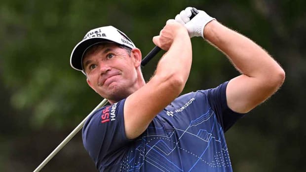 Padraig Harrington is pictured at the 2022 PGA Championship.